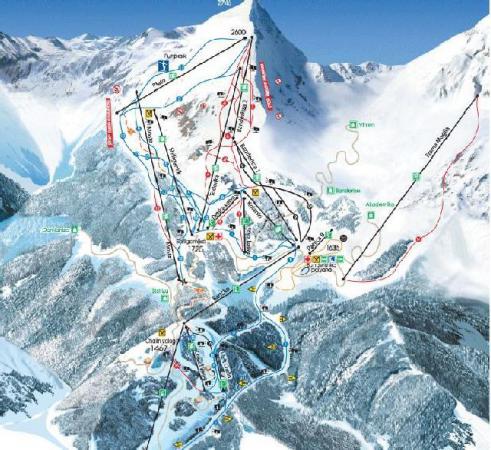 Банско карта лыжных трасс