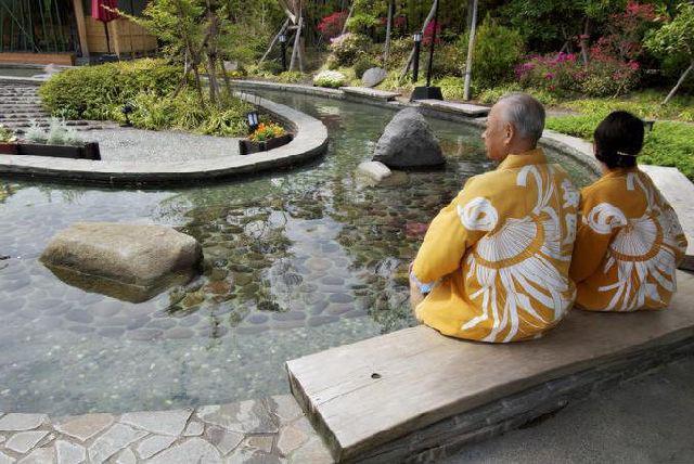 Онсэн: загадочные термальные купальни Японии фото