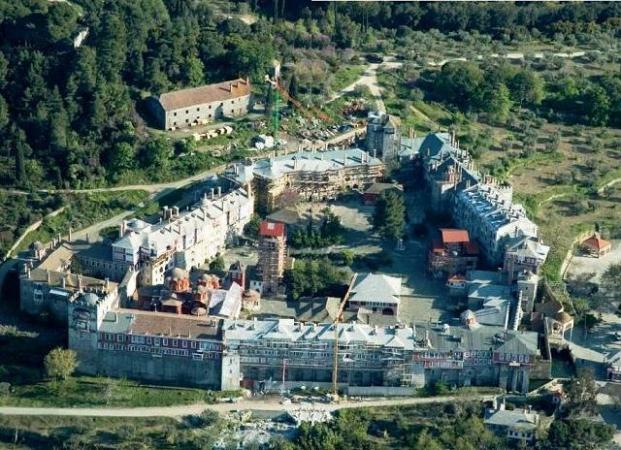 Ватопедский монастырь на Афоне фото