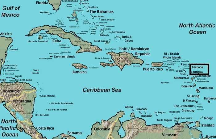 Карибы без виз для Украины