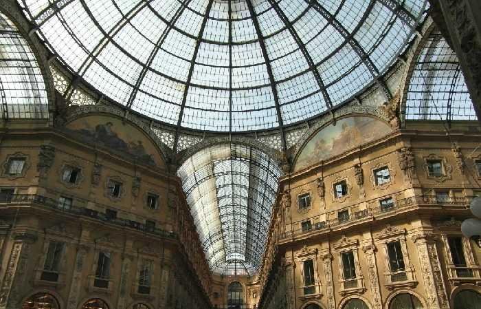 Галерея Виктора Эммануила II Милан фото