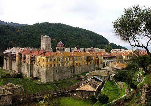 Иверский монастырь Афон