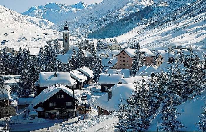 Лучшие горнолыжные курорты Швейцарии
