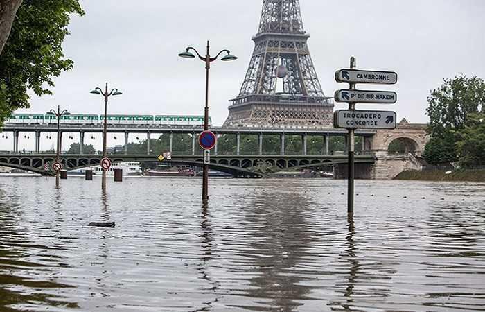 Наводнение во Франции