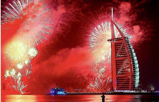 Новый Год в Дубае фото