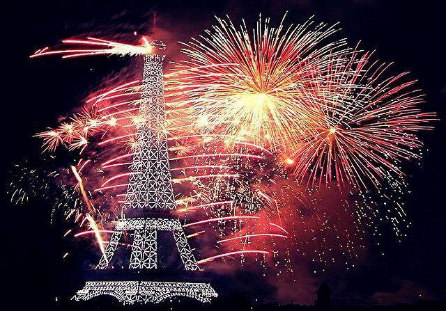 новый год в париже