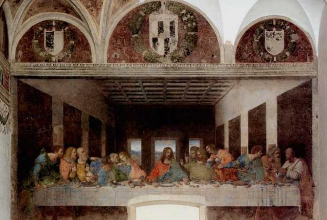 Тайная вечеря в Милане фото