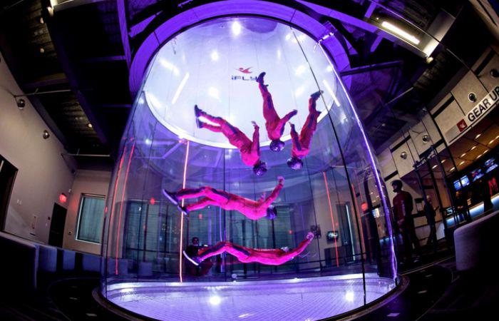 Аттракцион Ай Флай Дубай: симулятор свободного падения