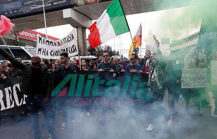 Очередная забастовка в Италии