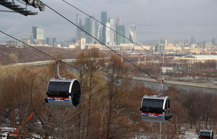 Канатная дорога Лужники фото