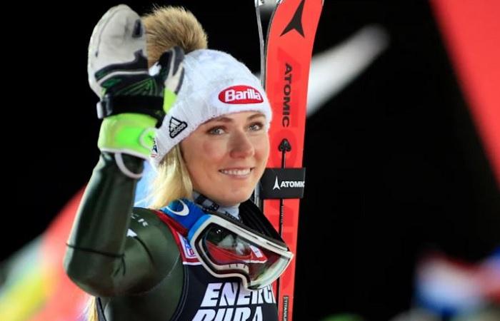 Женский слалом 9 февраля, Микаэла Шиффрин