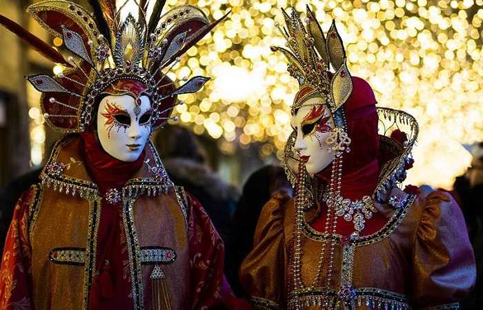 Лучшие фото января, карнавал в Венеции