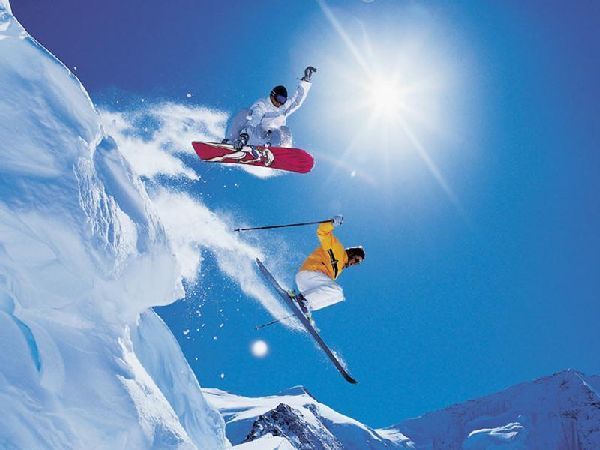 Апре ски, этап Кубка мира по сноуборду в Альпах