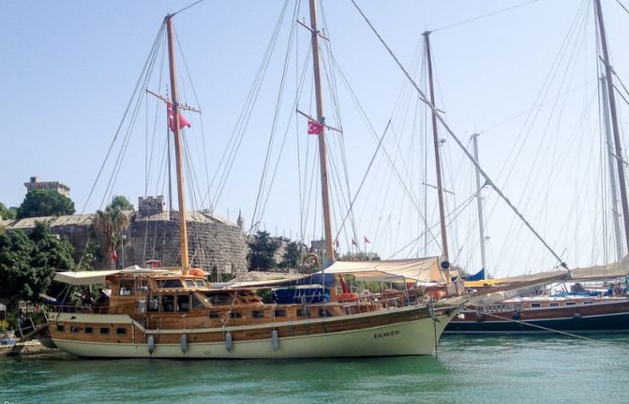 Бодрум - стартовый порт для Голубого круиза на яхте по Эгейскому морю