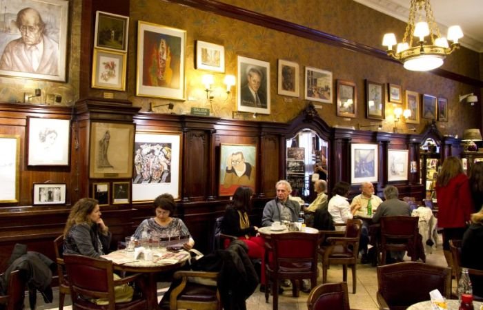 Буэнос Айрес туристический, кафе Tortoni
