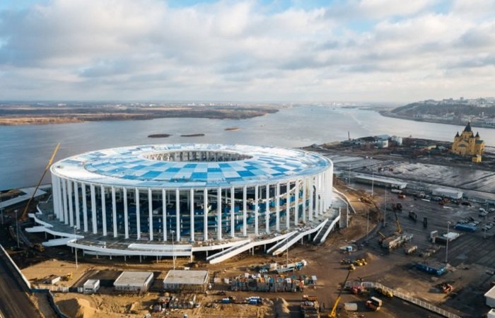Стадион Нижний Новгород - арена для матчей ЧМ 2018 по футболу