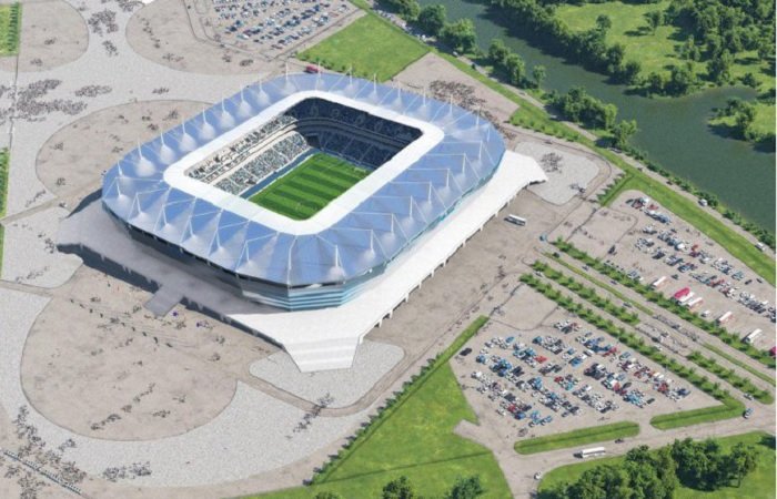 Стадион в Калининграде, где будут проходить матчи ЧМ 2018 по футболу