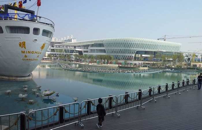 Шэньчжэнь, морская набережная и Центр культуры и искусств Sea World
