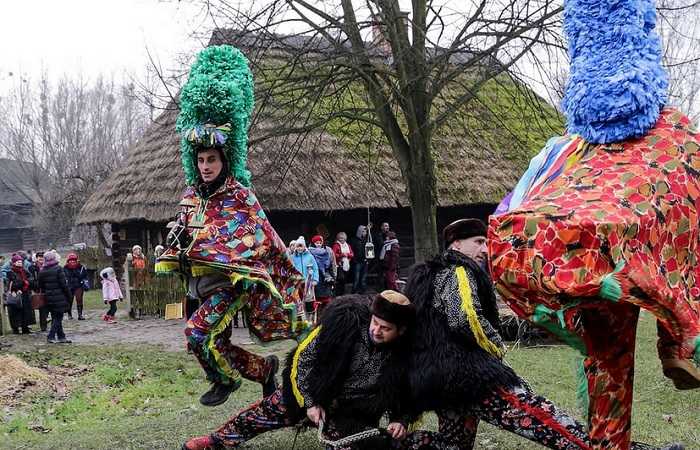 Фото недели, 17 декабря 2017,  Хожув, Польша, фольклорное шоу