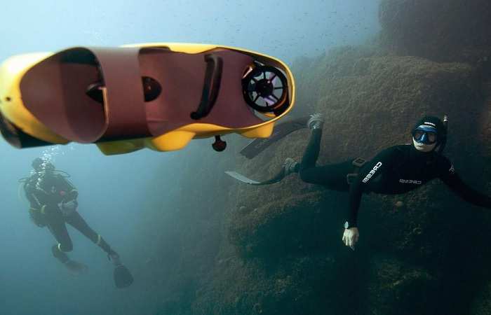 iBubblе, новый подводный аппарат для съемки под водой, фото недели, 07 января 2018