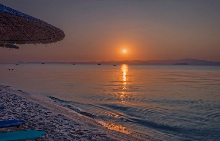 Где лучше отдыхать в Греции - полуостров Халкидики, фото пляжа
