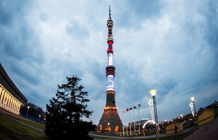Останкинская башня, место, где можно погулять в Москве