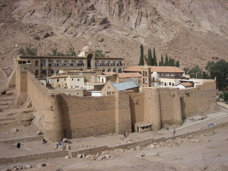 Гора Моисея и монастырь Святой Екатерины