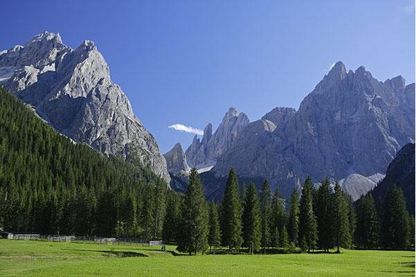 Альта Пустерия летом, Южный Тироль Италия горнолыжные курорты