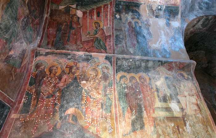 Херсониссос достопримечательности, фрески монастыря Панагия Гуверниотиса, Крит 