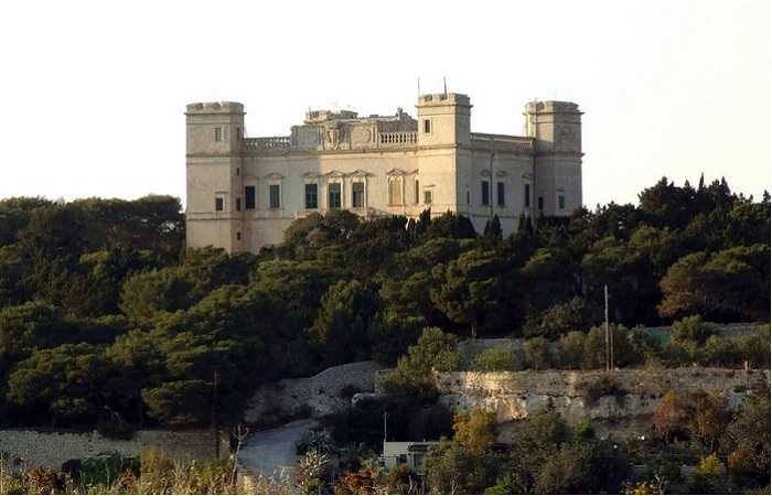 Игра престолов, дворец Вердала на Мальте