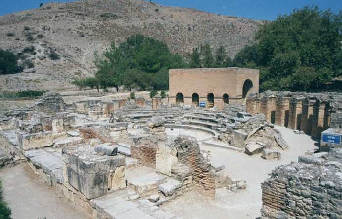 Гортина - древний город на Крите