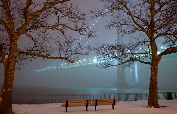 Бруклинский мост, Нью-Йорк 