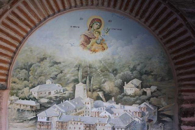 Фрески монастыря Кутлумуш