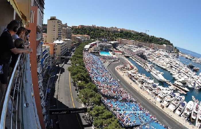 Гонки Гран При Формула - 1 в Монако, Лазурный берег Франции