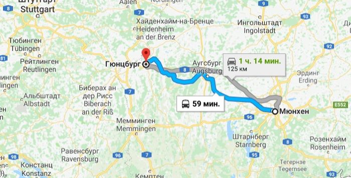 Леголенд в Германии карта как добраться
