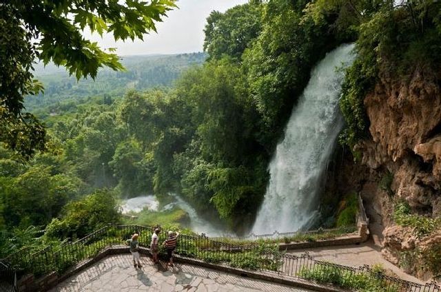 Македония Греция, водопады Эдессы