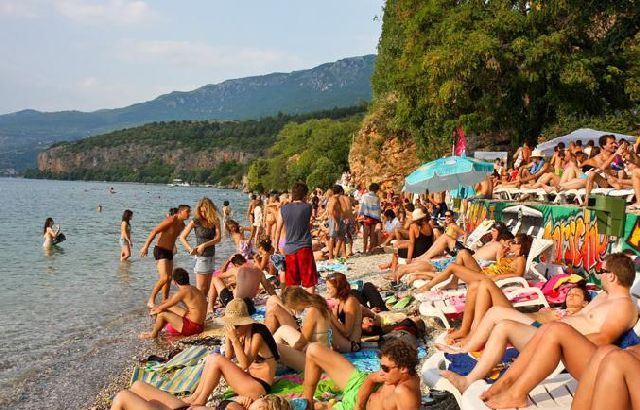 Пляжи Охридского озера, республика Македония