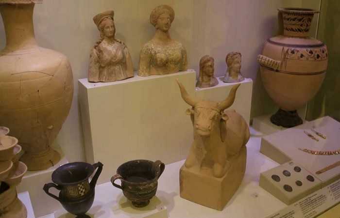 Археологический музей острова Крит, находки