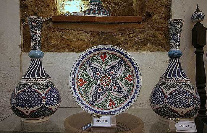 Керамические изделия Изник, Турция