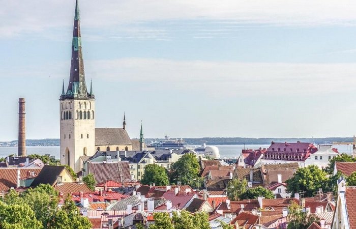 Новый год в Таллине — пейзажи Старого города