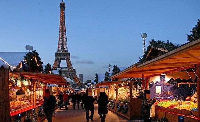Рождественские ярмарки в Париже