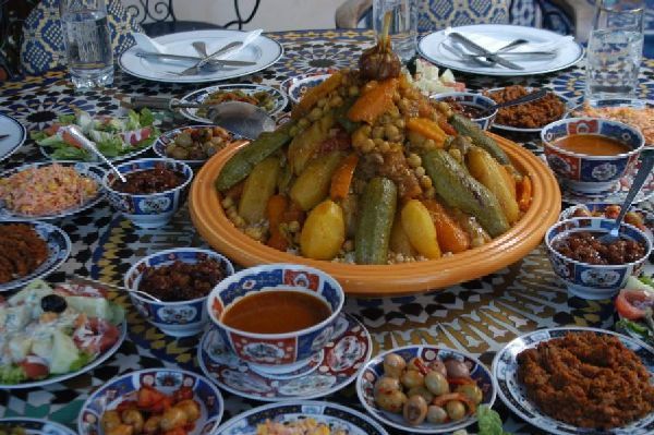 Блюда марокканской кухни, экзотический отдых в Марокко