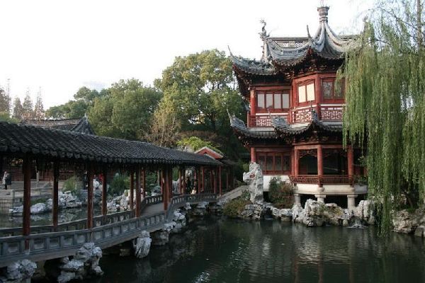 Сад Юй Юань Шанхай, отдых в Китае