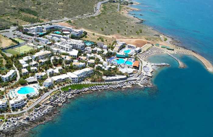 Пляж отеля Nana Beach, Херсониссос Крит 