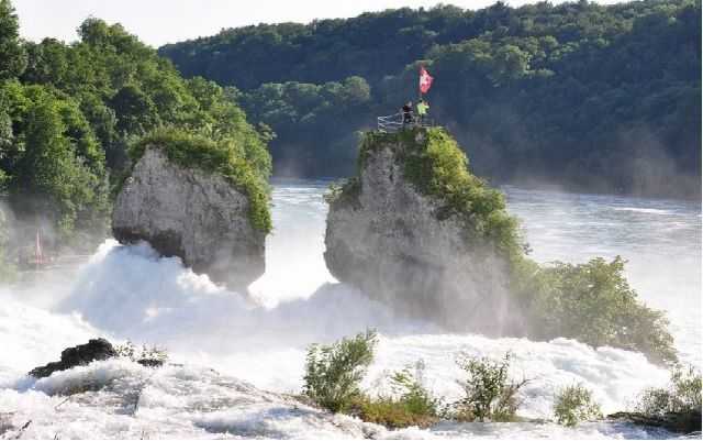 Рейнский водопад, окрестности Линдау