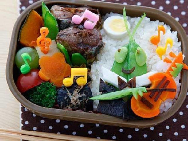 Obento, однопорционная еда в Японии