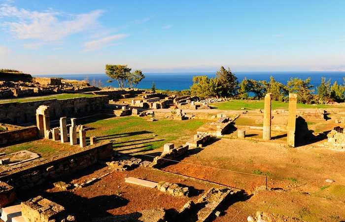 Достопримечательности Родоса - древний город Камирос