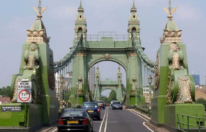 Мост Хаммерсмит на Темзе, Лондон