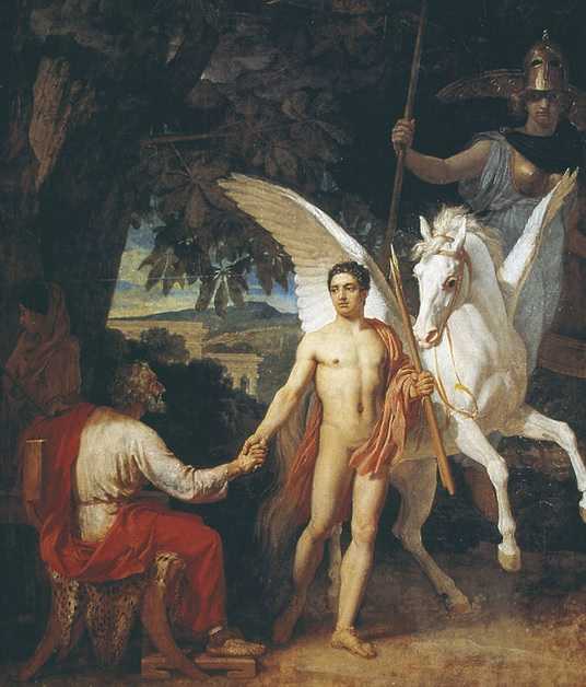 Беллерофонт, легендарный греческий герой из истории Тлоса