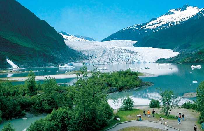 Ледник Менденхолл, Аляска США